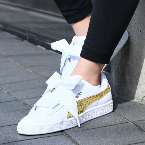 heart glitter puma heart glitter puma